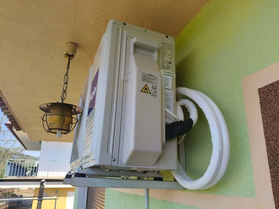 Instalación de un aire acondicionado