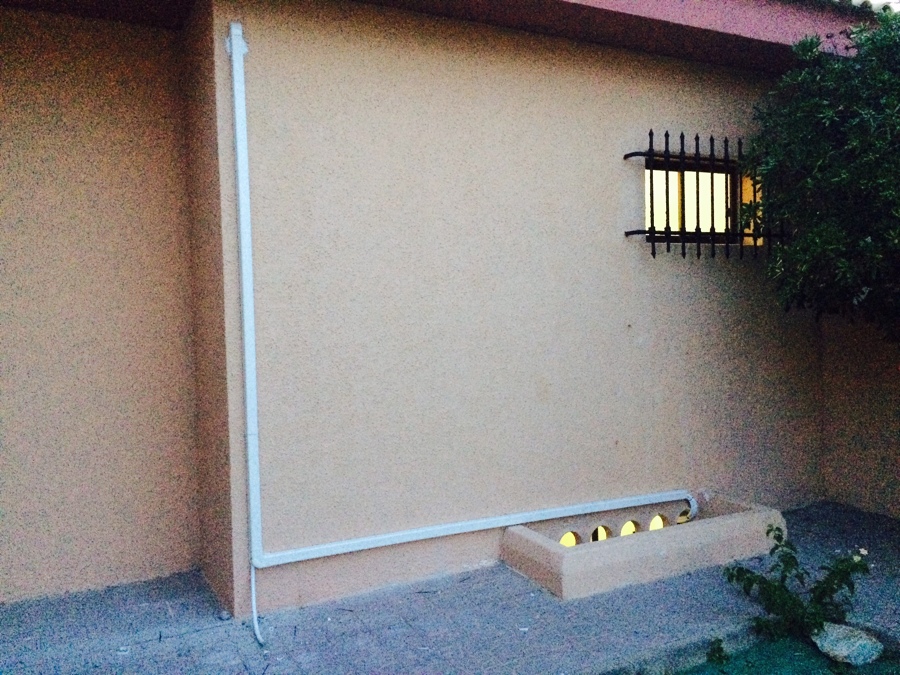 Instalación en exteriores