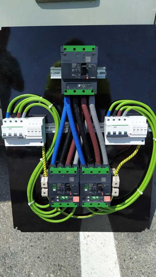 Conexión Cargador electrico