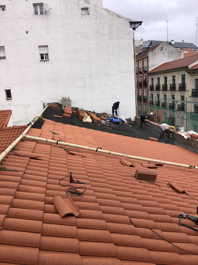 Trabajos en Cubiertas