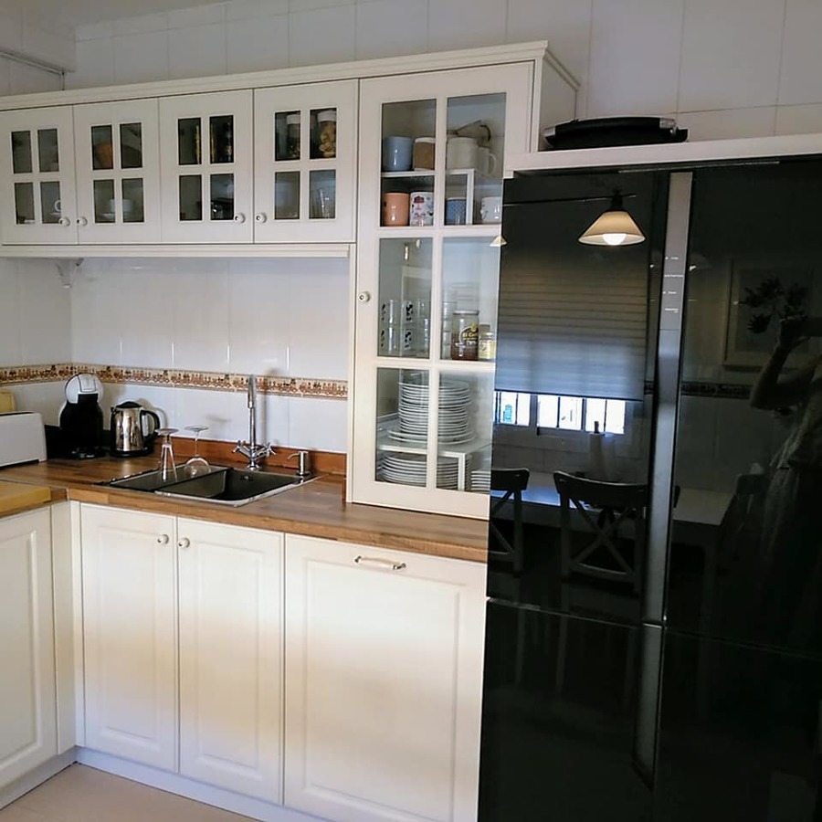 cocina blanca