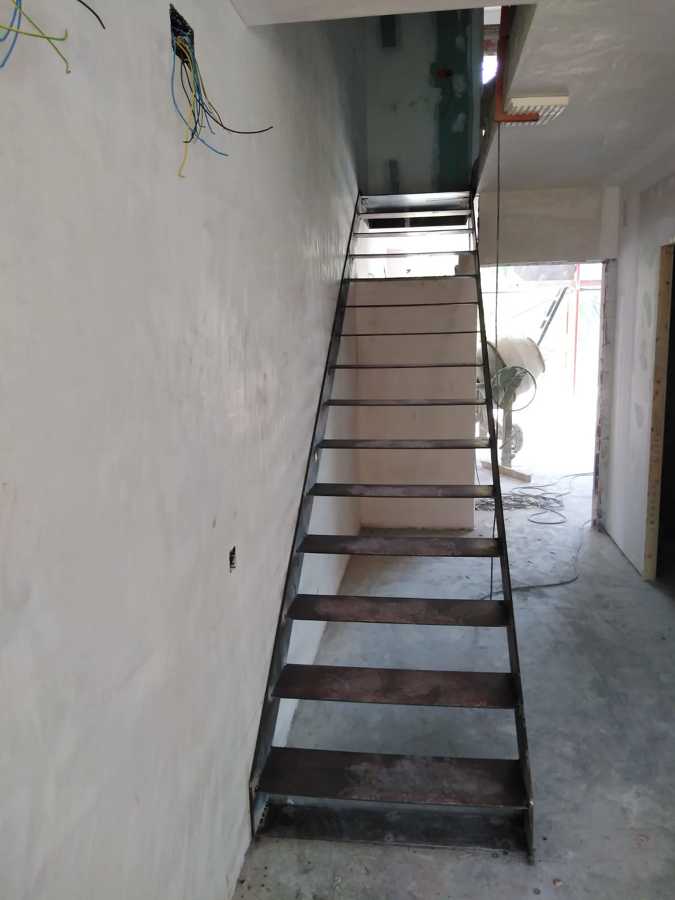 Escalera de hierro