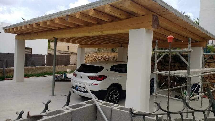 Porche Madera
