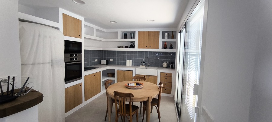 Amplia cocina