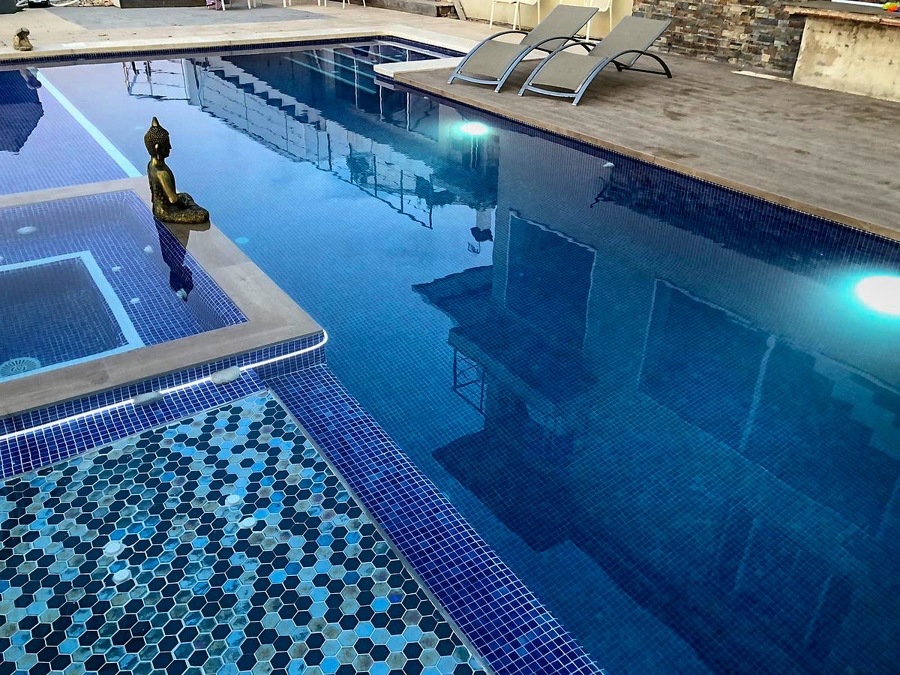 Mezcla de mosaicos