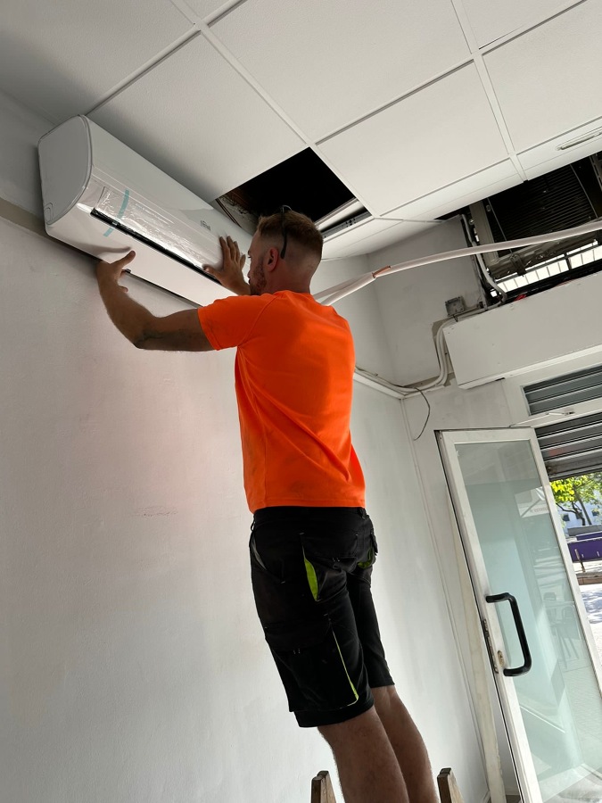 Instalación aire