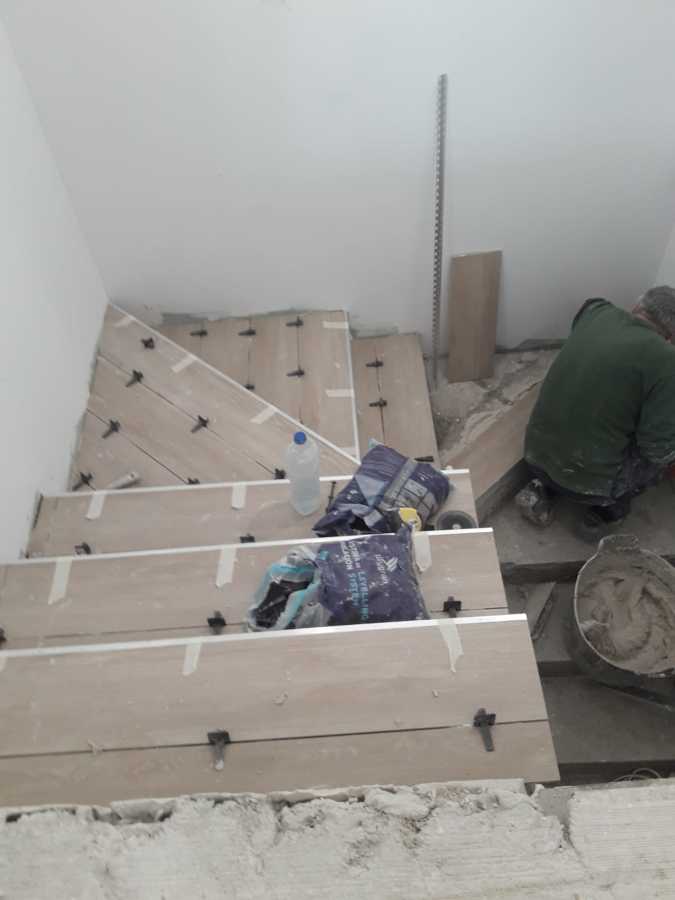 Embaldosado escaleras