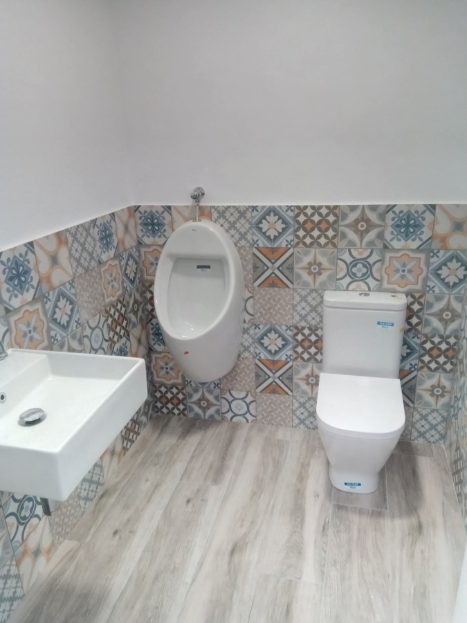 Detalle del baño.
