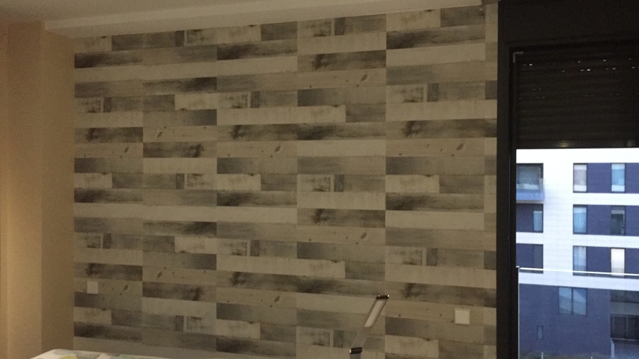 Colocación de papel pintado