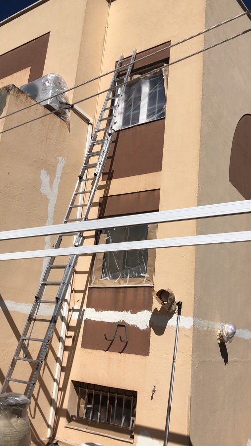 Pintura exterior fachadas