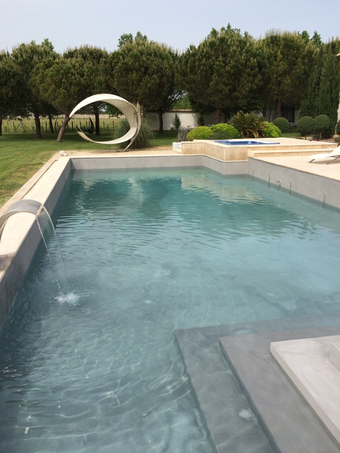 Piscina microcemento