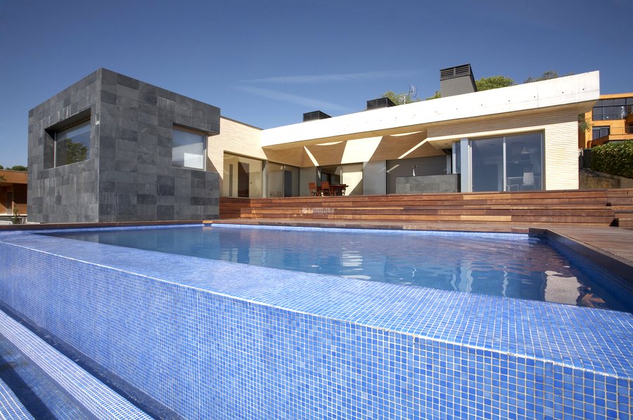 Piscina debordante