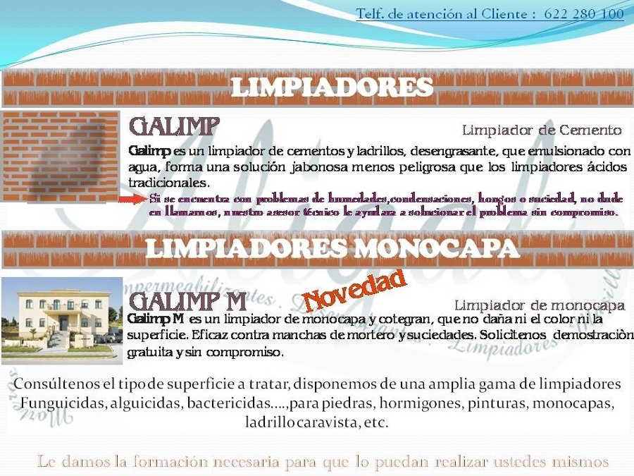 Impermeabilizaciones, Productos Químicos, Construcciones Reformas