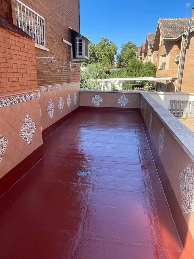Terraza transitable
