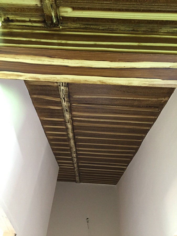 Efecto madera(resillones y vigas)