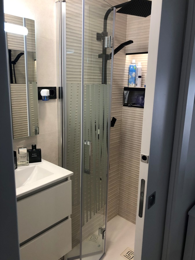 Baño hornacina