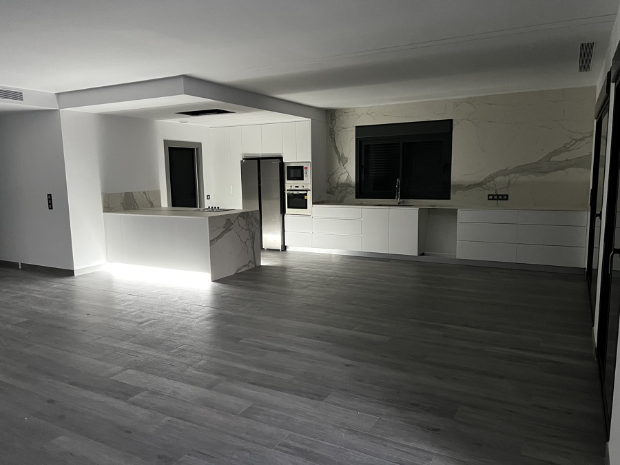 Iluminación indirecta de cocina led