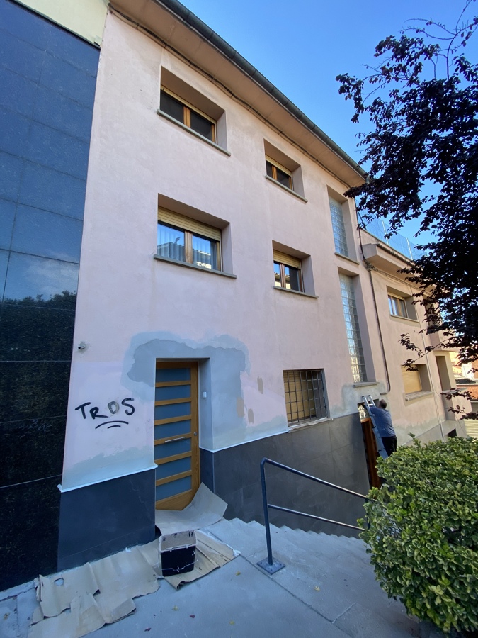 Parte lateral fachada