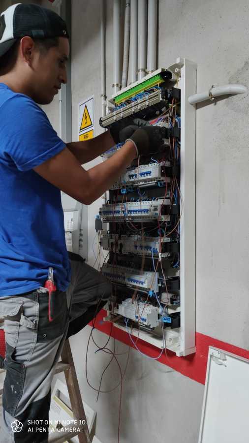 Mecanización de cuadro eléctrico