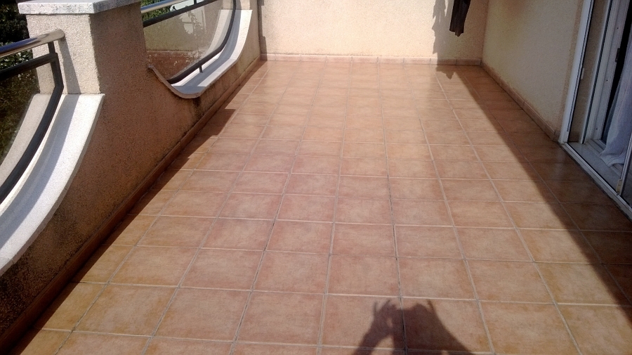 Suelo en terraza