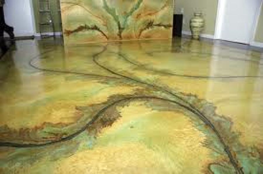 Acid estain