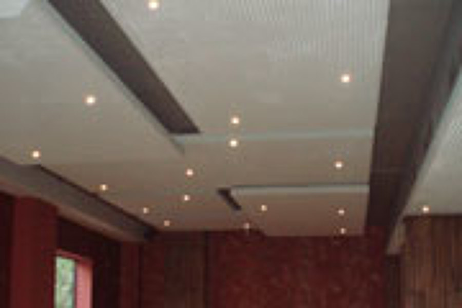 paneles absorbentes techo restaurante