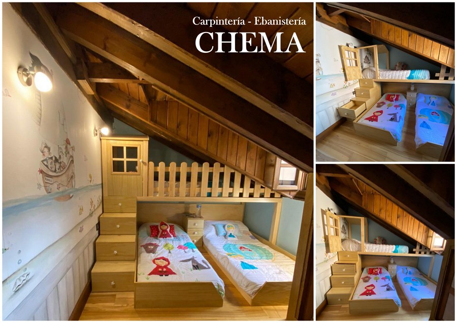 Cama Casita infantil