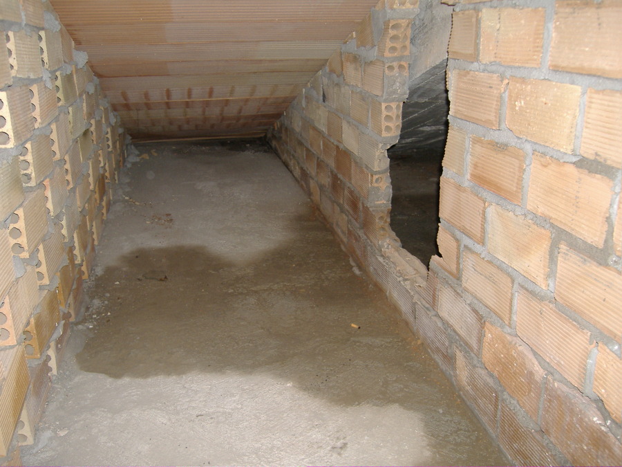 Agua en forjado