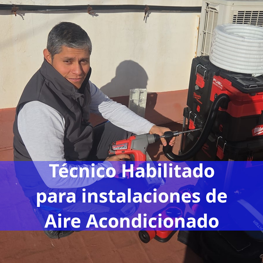 Técnico en Instalaciones de Aire Acondicionado.