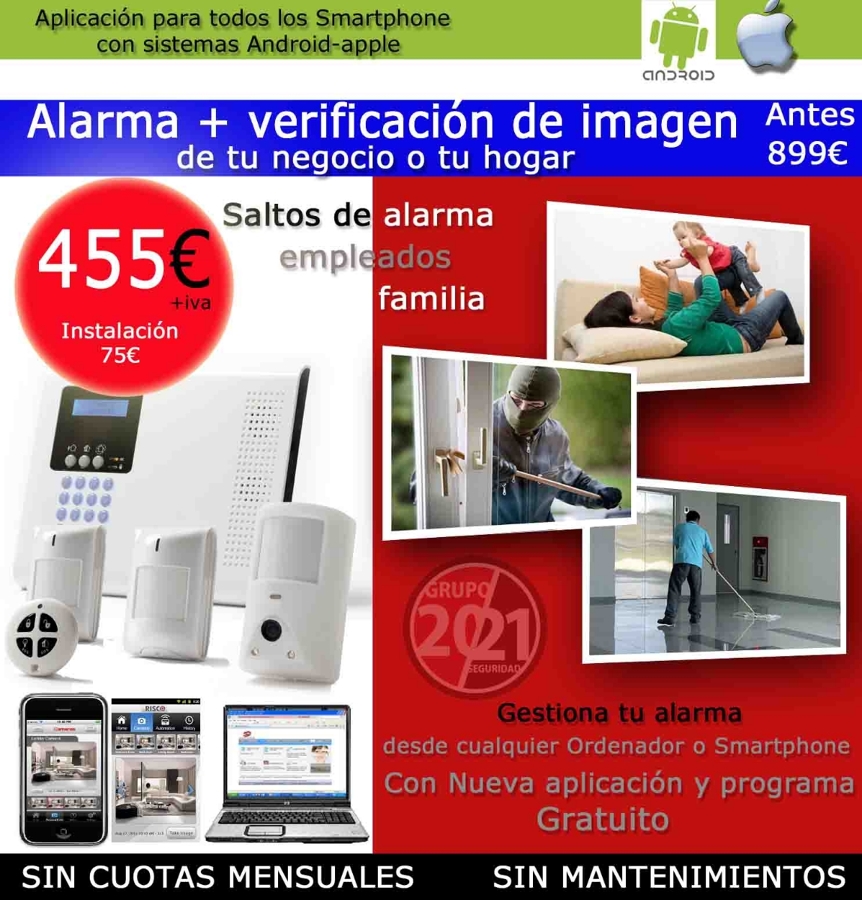 Alarma con imágenes