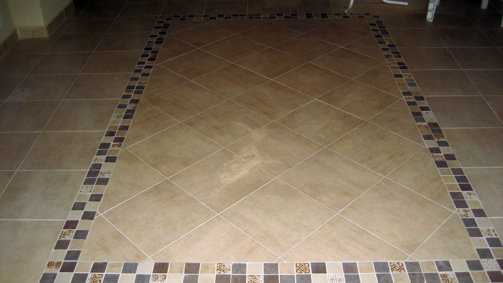 Alfombra de ceramica