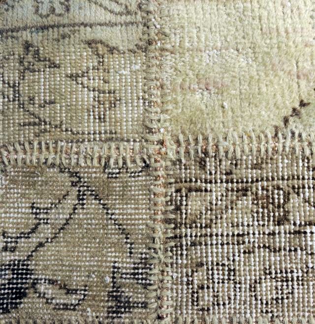 ALFOMBRA PATCHWORK BEIGE 