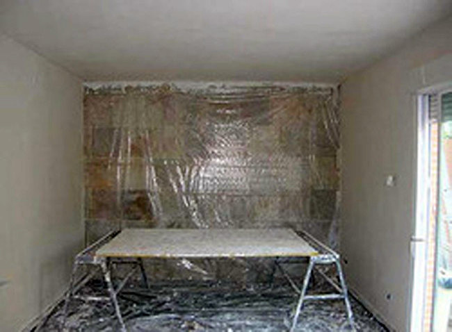 Alisado de gotele