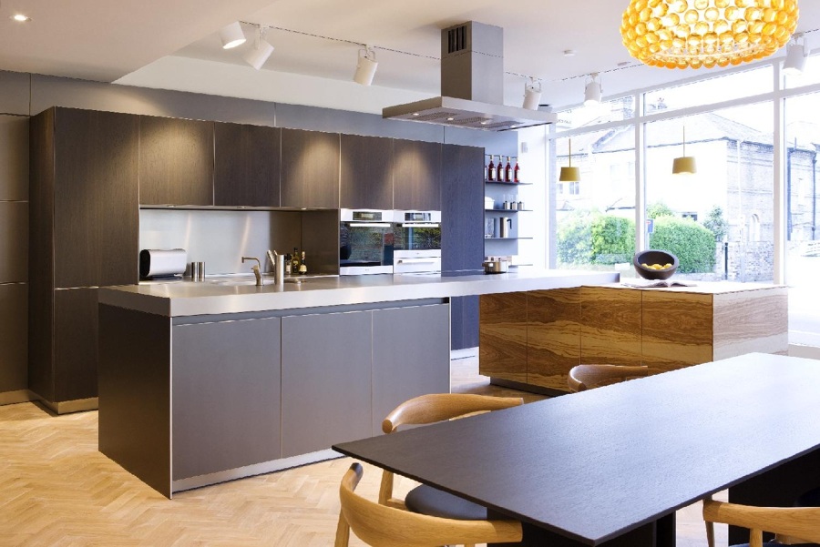 Cocina gris