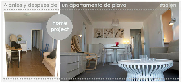 ANTES Y DESPUÉS DE UN APARTAMENTO EN LA PLAYA