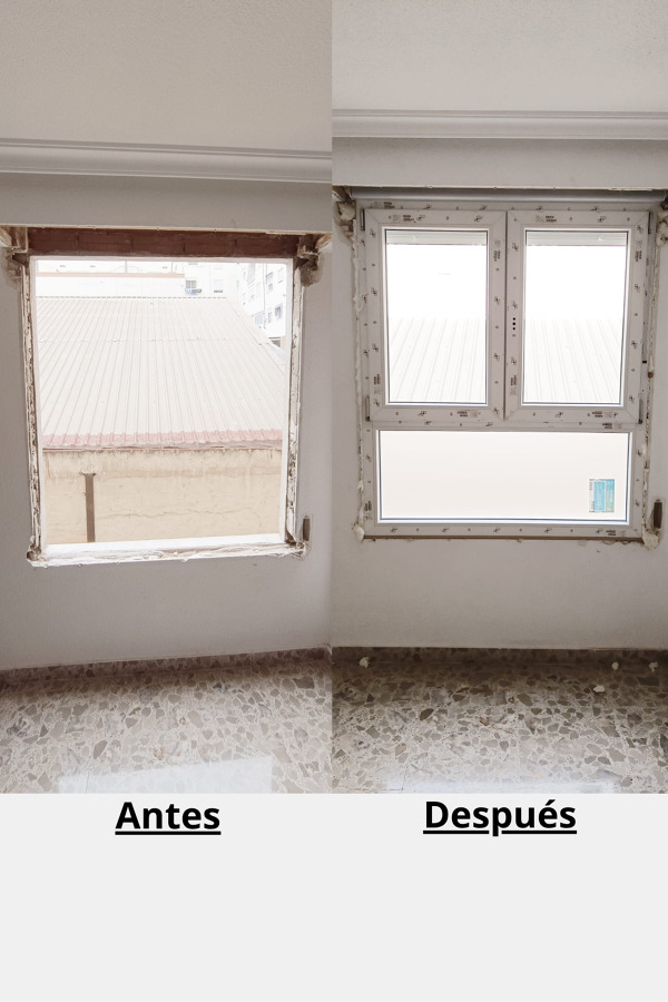 Instalación de ventanas