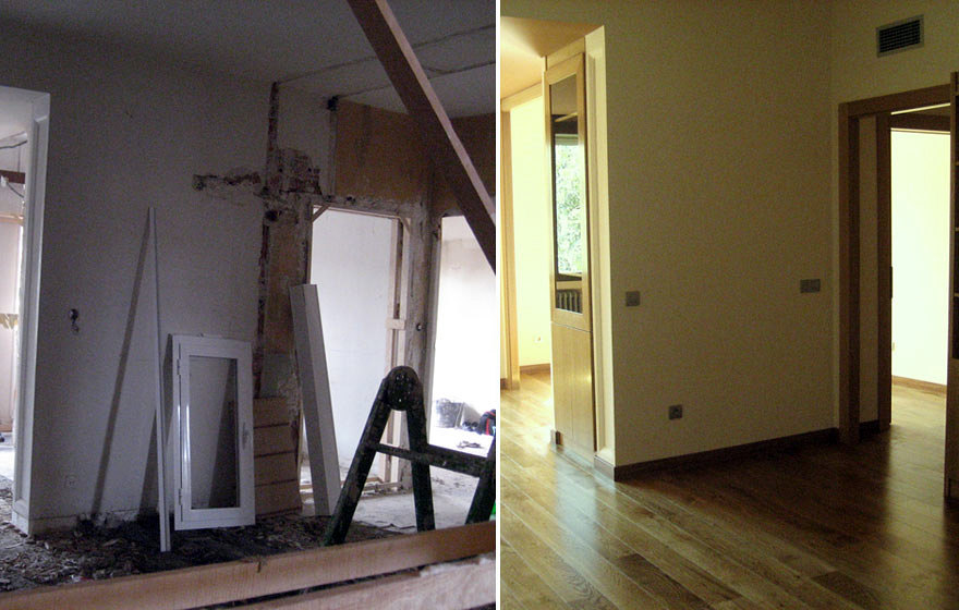 antes y después