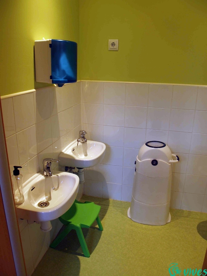 Aseo especiales para niños de la guardería en Utebo