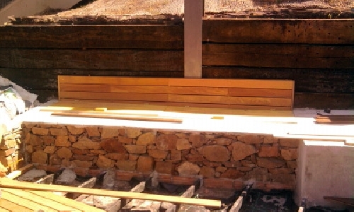 Asiento de teka