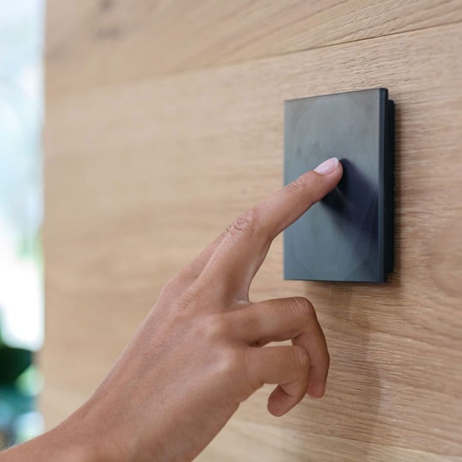 Pulsador pared smart home