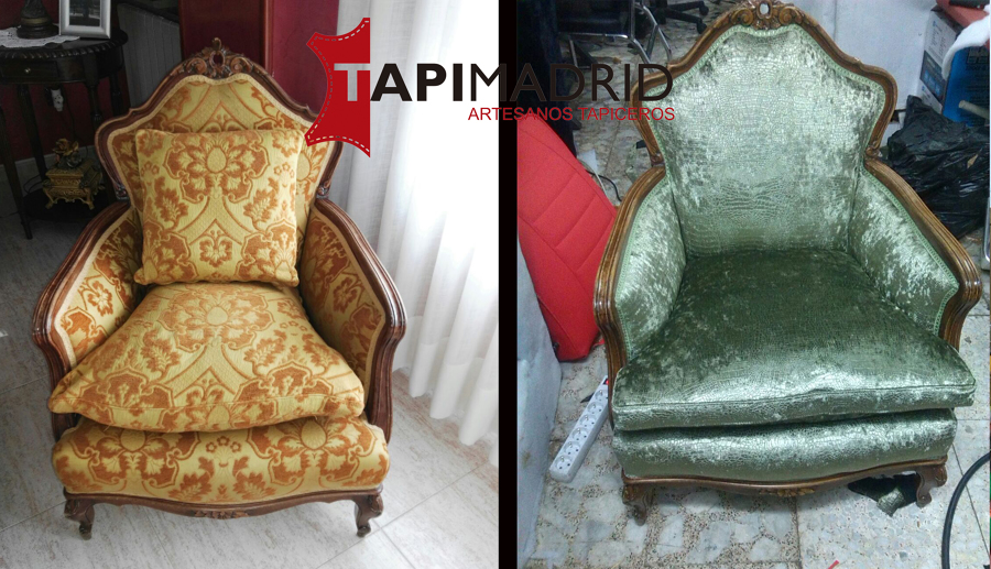 RETAPIZADO SILLON CLASICO
