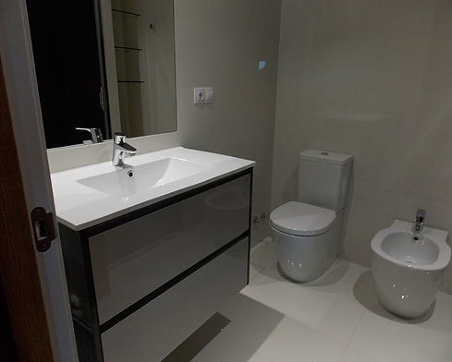 Baño funcional.