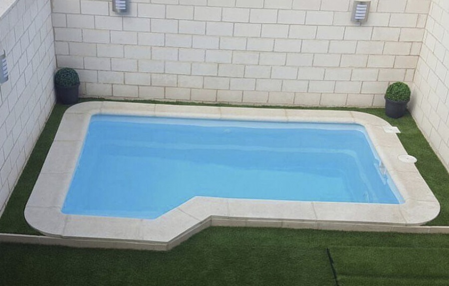 piscina de fibra