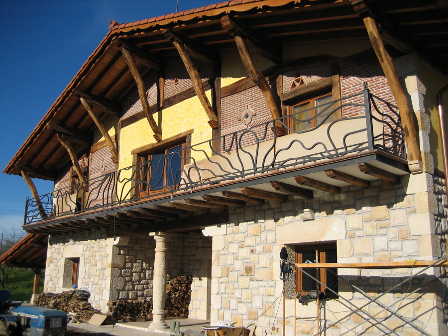 Balcón forja