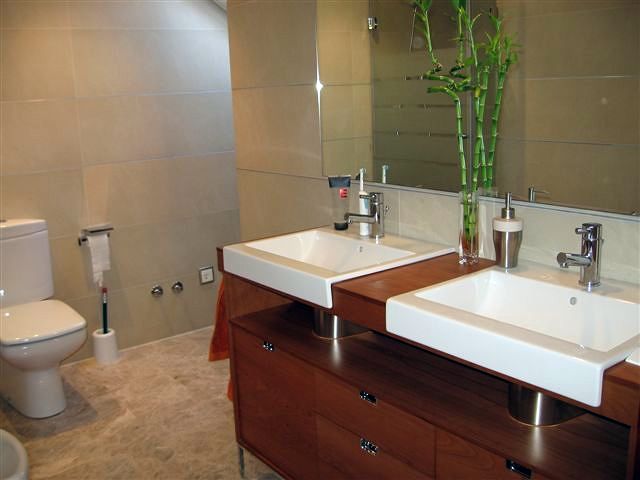 Baño ático