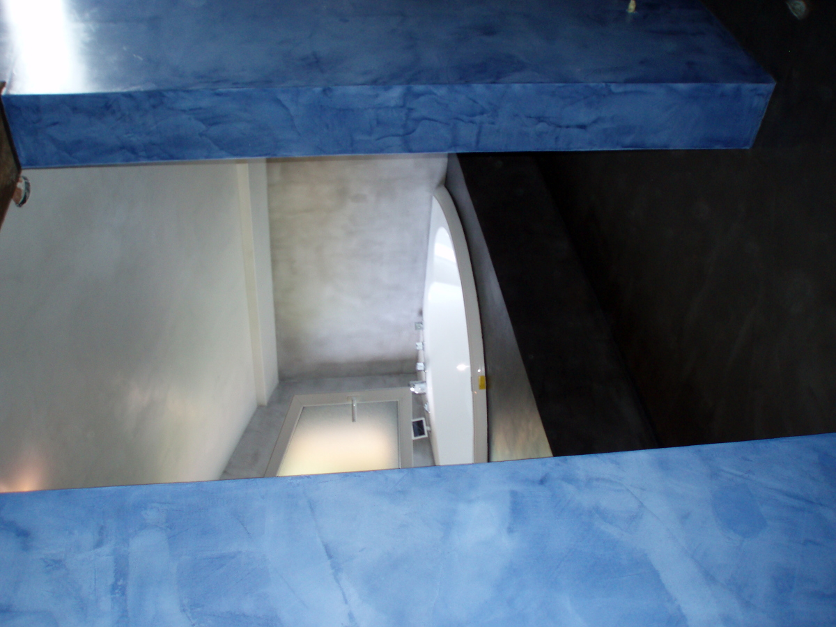baño de microcemento 