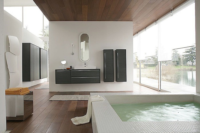 Baño, en exposion