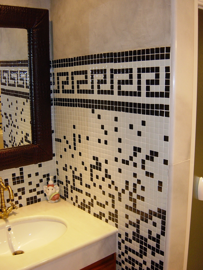 Baño en gresite