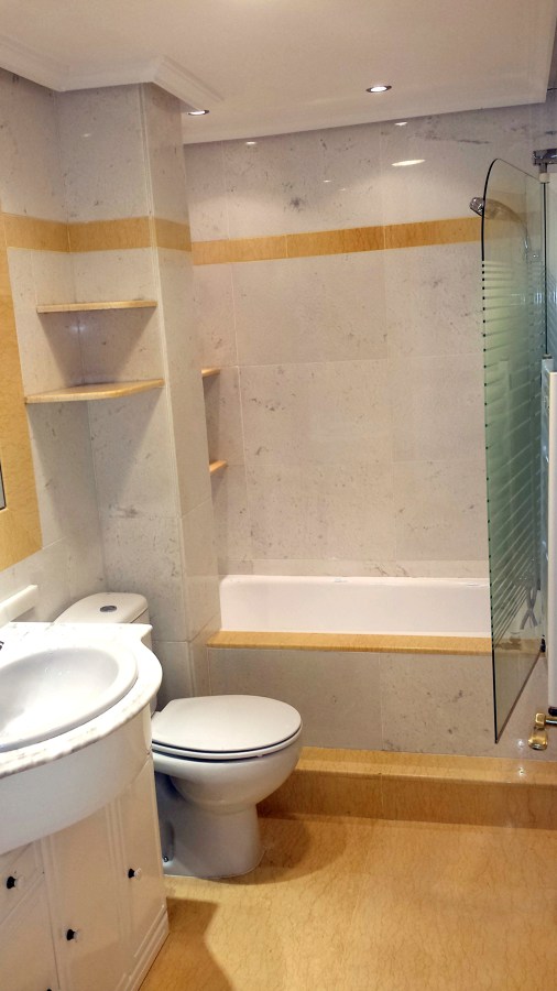 Baño en mármol