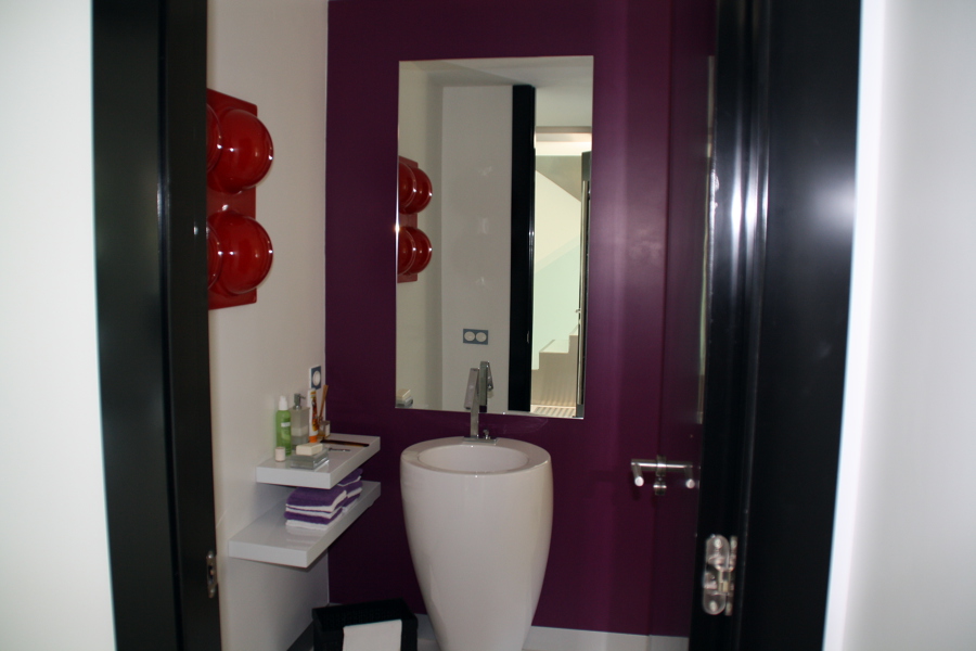 Baño lacado